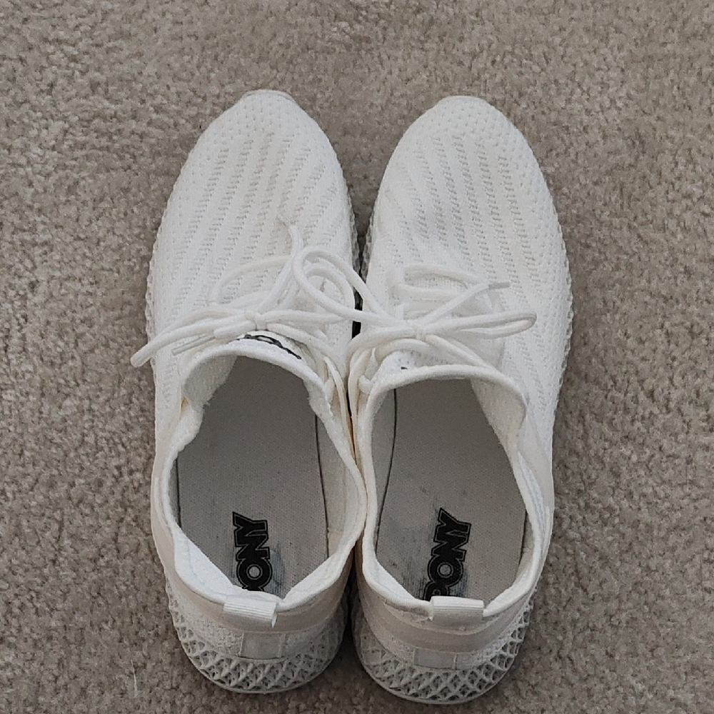 Sony Ivory Athletic Shoes Wore 3 Times